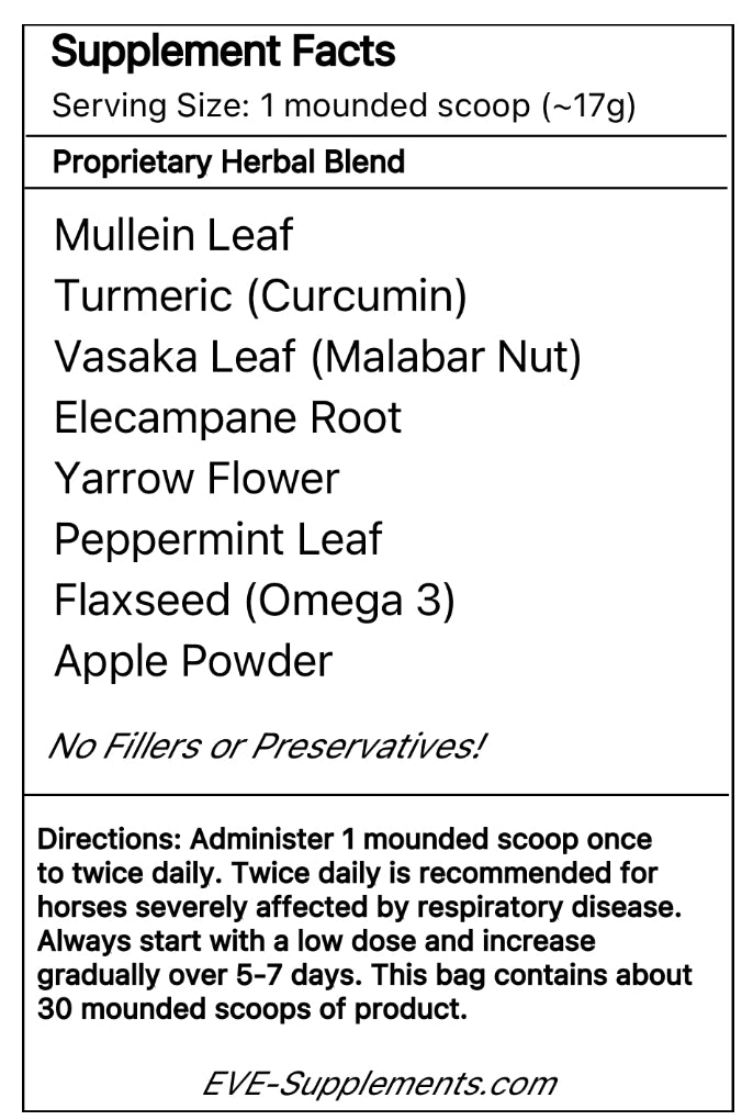 Equi-Breeze | Veterinarian Formulated Equine Respiratory Supplement image 4
