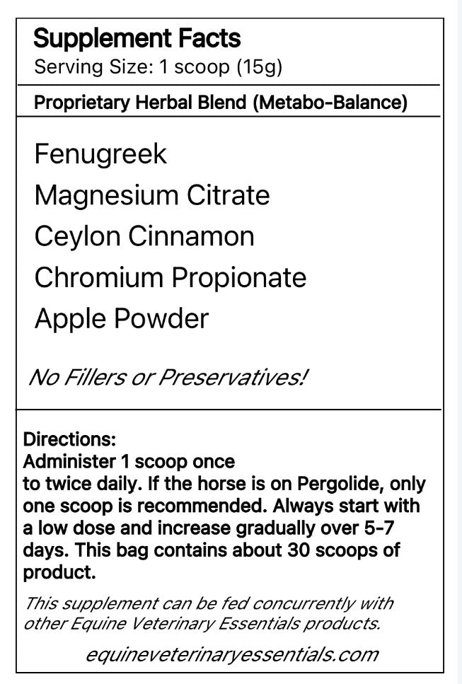 Metabo-Balance – Support for Laminitis, PPID & Insulin Resistance in Horses image 3
