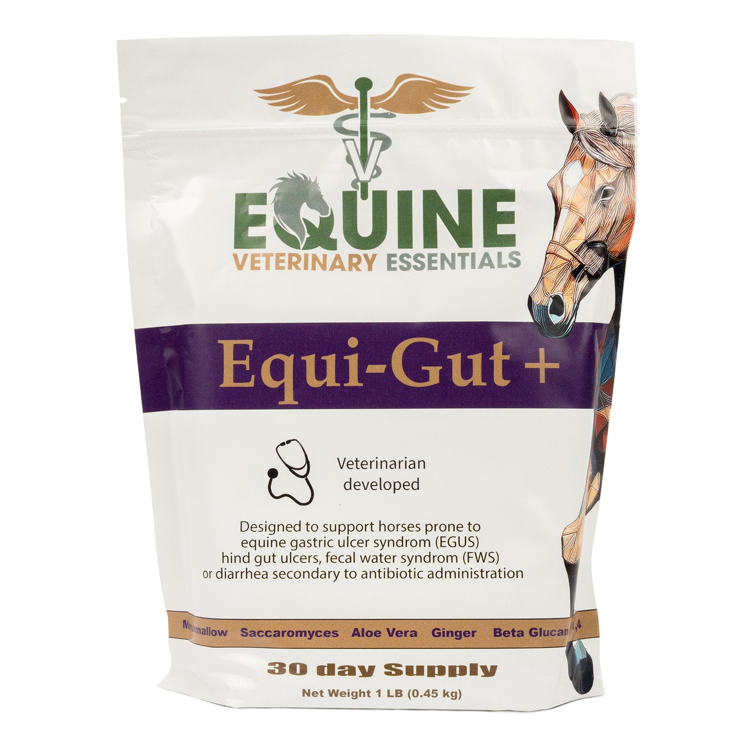 Equi-Gut+ – Veterinarian Formulated Equine Digestive Supplement