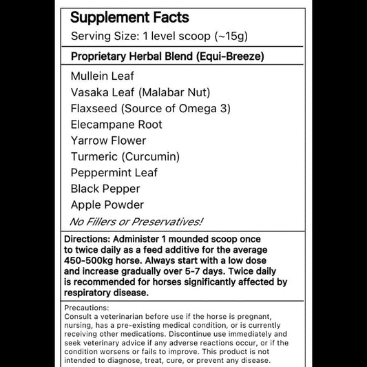 Equi-Breeze | Equine Respiratory Supplement