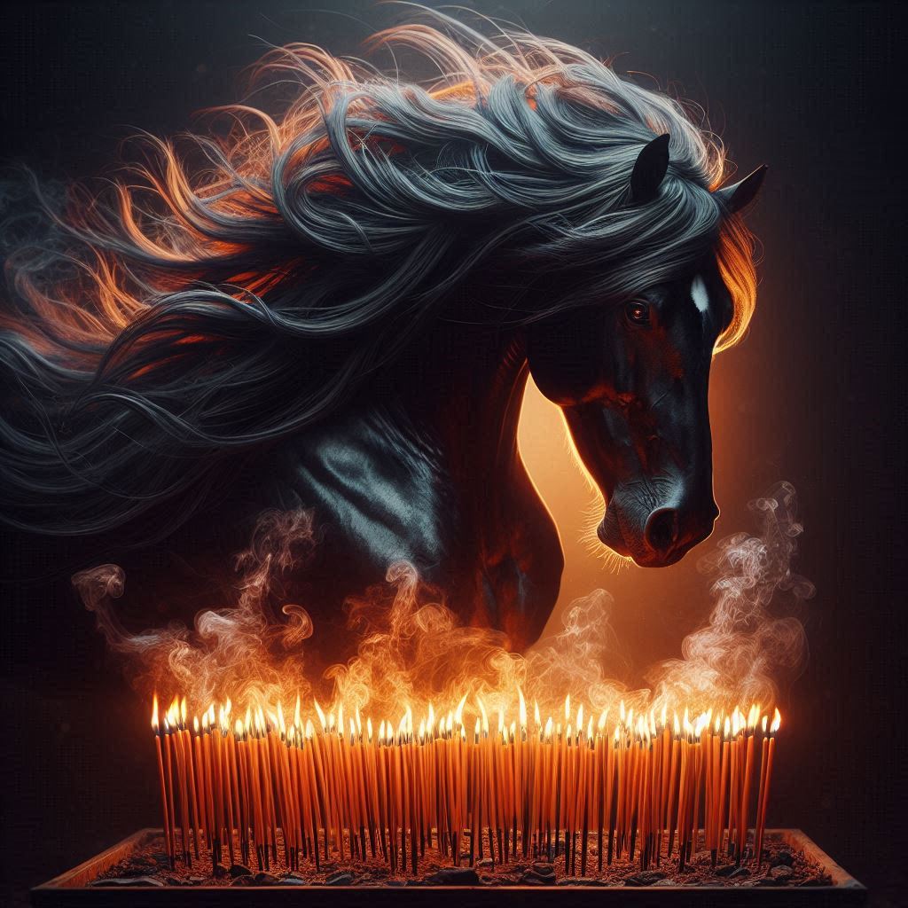 Frankincense resin used in equine supplements