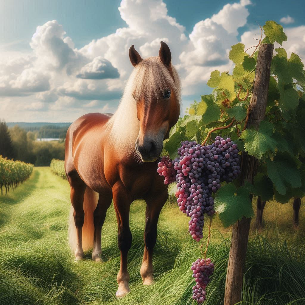 Grapeseed for equine supplementation
