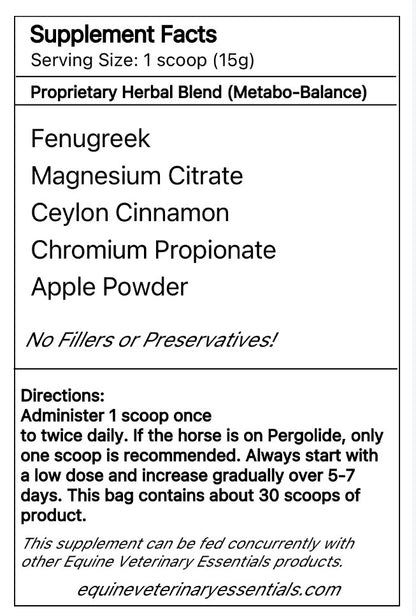 Metabo-Balance – Support for Laminitis, PPID & Insulin Resistance in Horses image 3