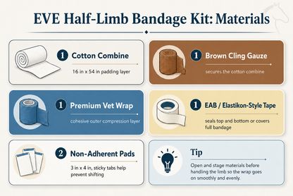 EVE TotalWrap System - Half-Limb Bandage Kit