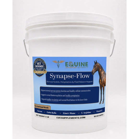 Synapse-Flow equine neurologic, lymphatic and perspiration support supplement bucket